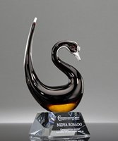 Picture of Elysian Swan Art Glass Award