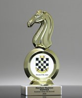 Picture of Chess Knight Custom Insert Trophy