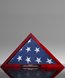 Picture of Piano-Finish Rosewood Flag Display Case