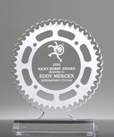 Picture of Cycling Chainring Acrylic Trophy