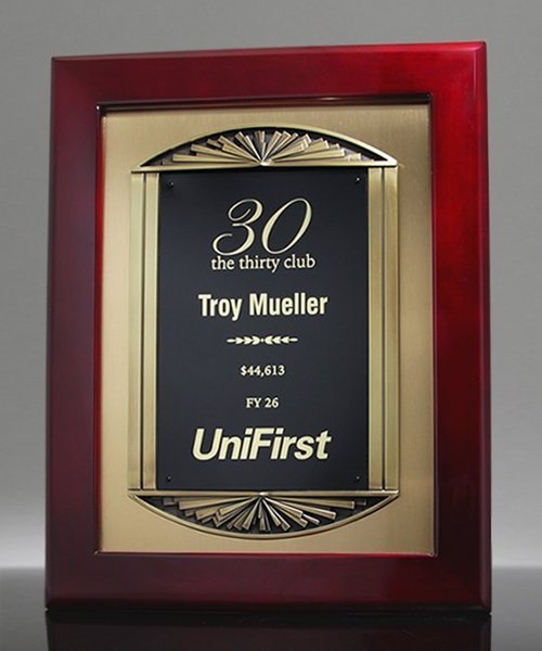 Picture of Iconic Cast Frame Award Plaque