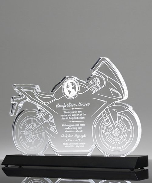 Picture of Sport Bike Acrylic Award