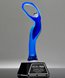Picture of Terpsichore Art Crystal Award - Black Base