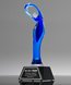 Picture of Terpsichore Art Crystal Award - Black Base