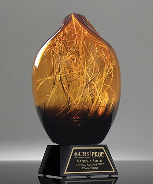 Picture of Celestial Orb Art Crystal - Black Base