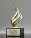 Picture of Guiding Flame on Black Marble Award