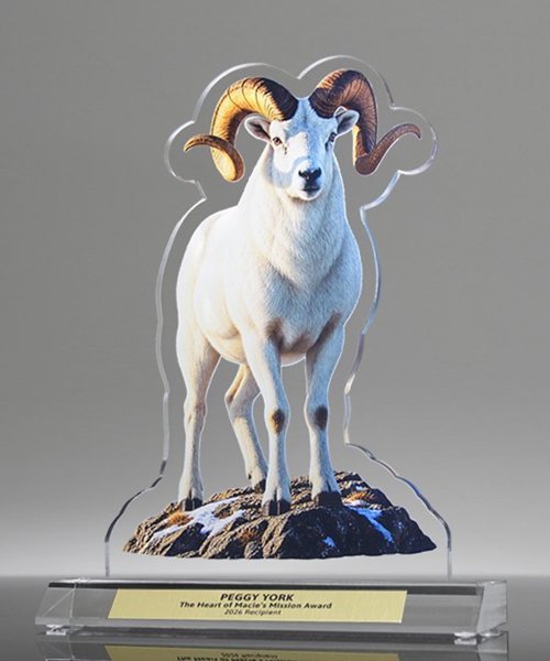 Picture of Wildlife Acrylic Ram Award