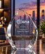 Picture of Preswick Flame Crystal Award