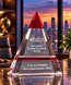 Picture of Albright Red Crystal Pyramid Award