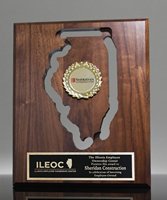 Picture of State of Illinois Wall Plaque