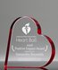 Picture of Starfire Crystal Red Heart Paperweight