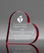 Picture of Starfire Crystal Red Heart Paperweight