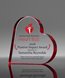Picture of Starfire Red Heart Full Color Award