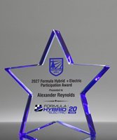 Picture of Starfire Blue Star Full Color Award