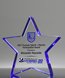 Picture of Starfire Blue Star Full Color Award