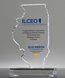 Picture of Illinois State Shape Full Color Award