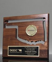Picture of State of Oklahoma Wall Plaque
