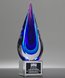 Picture of Orchid Blaze Signature Art Glass Award