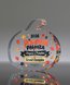 Picture of Acrylic Pumpkin Full Color Paperweight