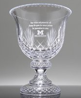 Picture of Durham Footed Bowl Cut-Crystal Trophy
