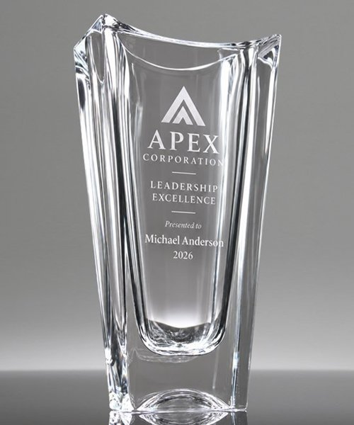 Picture of Crystal Art Deco Vase Award