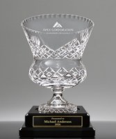 Picture of Elevated Cut Crystal Champion Vase - Medium