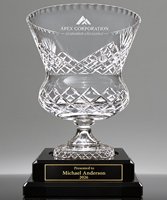 Picture of Elevated Cut Crystal Champion Vase - Large