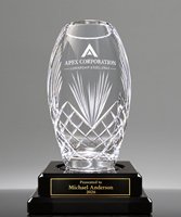 Picture of Elevated Cut Crystal Majestic Vase - Medium