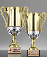Picture of Stratos Two-Tone Metal Trophy Cup