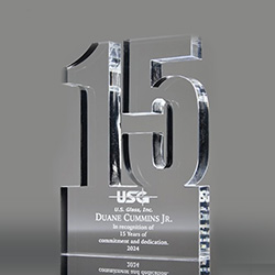 15-Year Anniversary Desktop Award