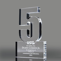 5-Year Anniversary Desktop Award