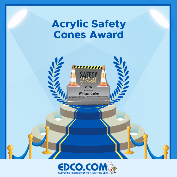 Acrylic Safety Cones Award
