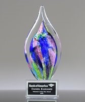 Flora Art Glass Retirement Awards