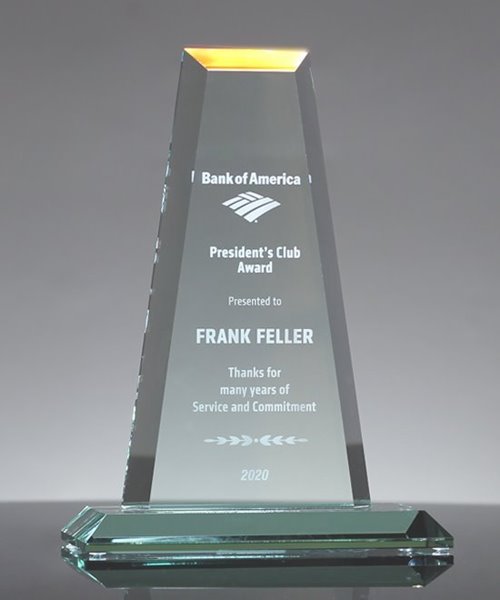 Glass tower leadership award