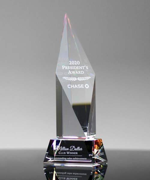 Peak Crystal award for sales professionals