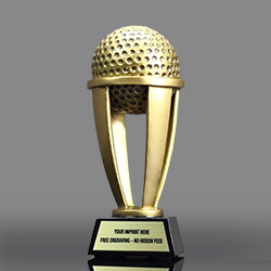 Tower Golf Resin Trophy